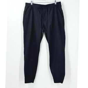 Lululemon ABC Jogger Black Warpstreme Pants Mens sz XL LM5BKOS 29" Inseam